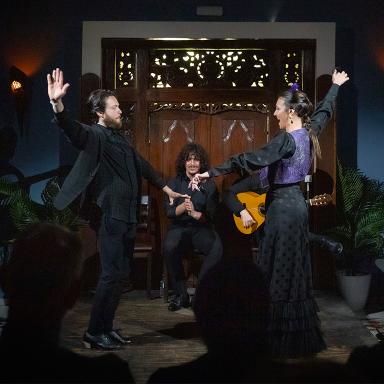 Espectáculo de flamenco en Triana, Sevilla