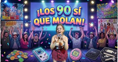 Obra "¡Los 90 sí que molan!" en Barcelona, octubre 2026
