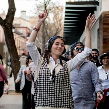 Disco Tour Silencioso BAILALOLOCO en Barcelona