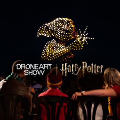 DroneArt Show Harry Potter™ en Madrid: Vive la Magia