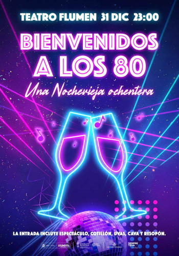 Disfruta de Nochevieja Ochentera en Valencia