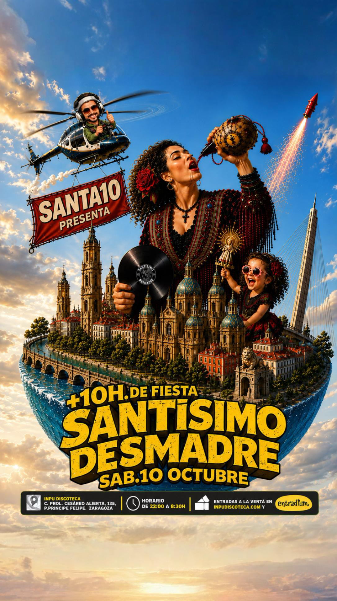 Santísimo Desmadre Vol.4 en INPU Discoteca Zaragoza