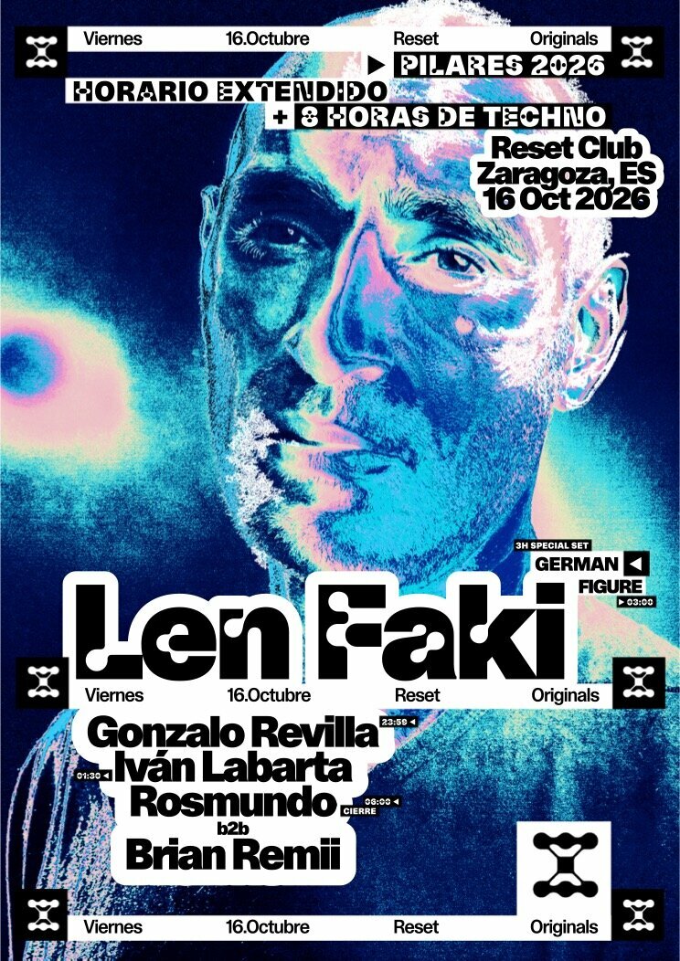 Len Faki en Sala Reset durante Pilares 2026 en Zaragoza