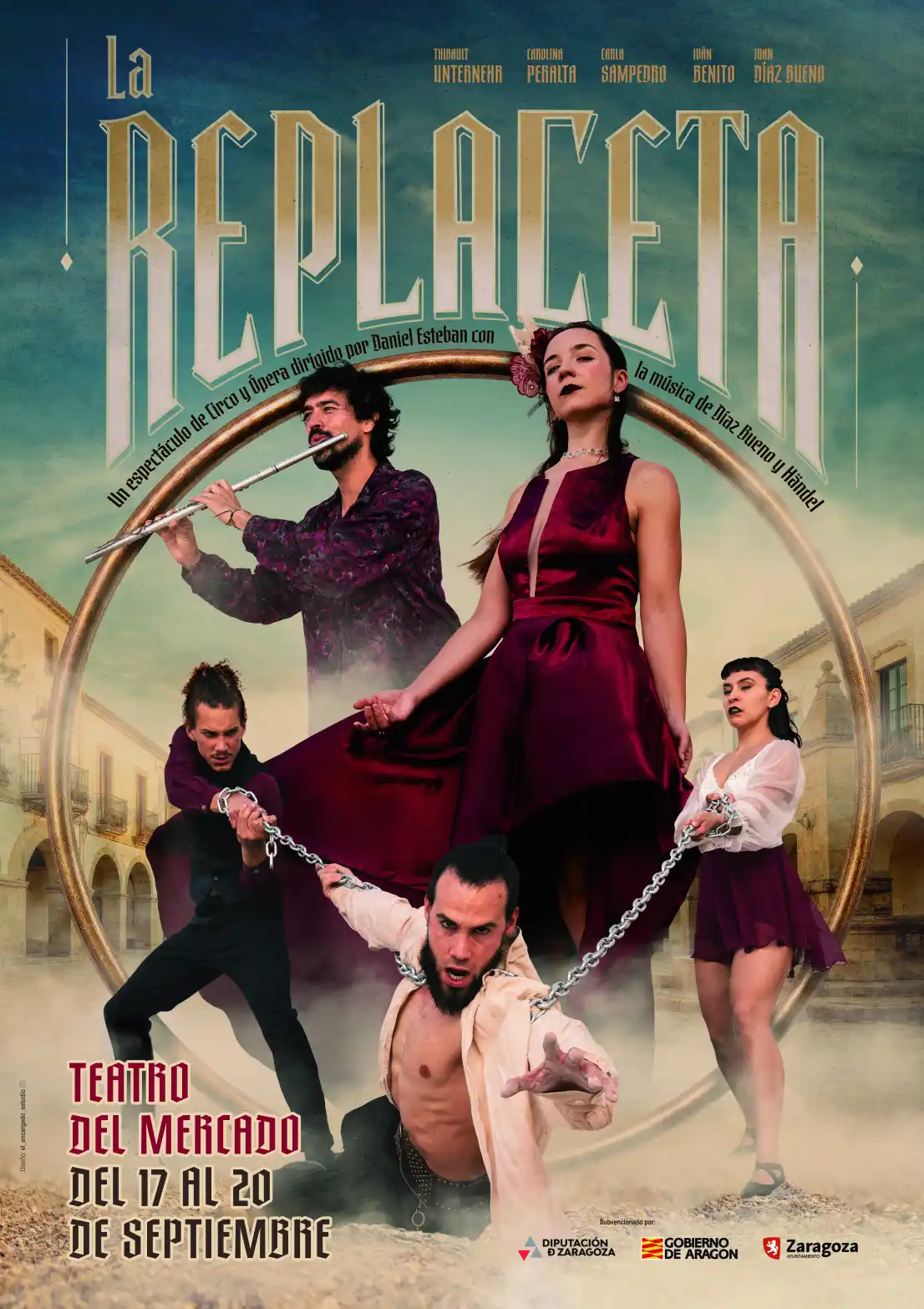 Teatro Replaceta en el Centro Cívico Delicias, Zaragoza