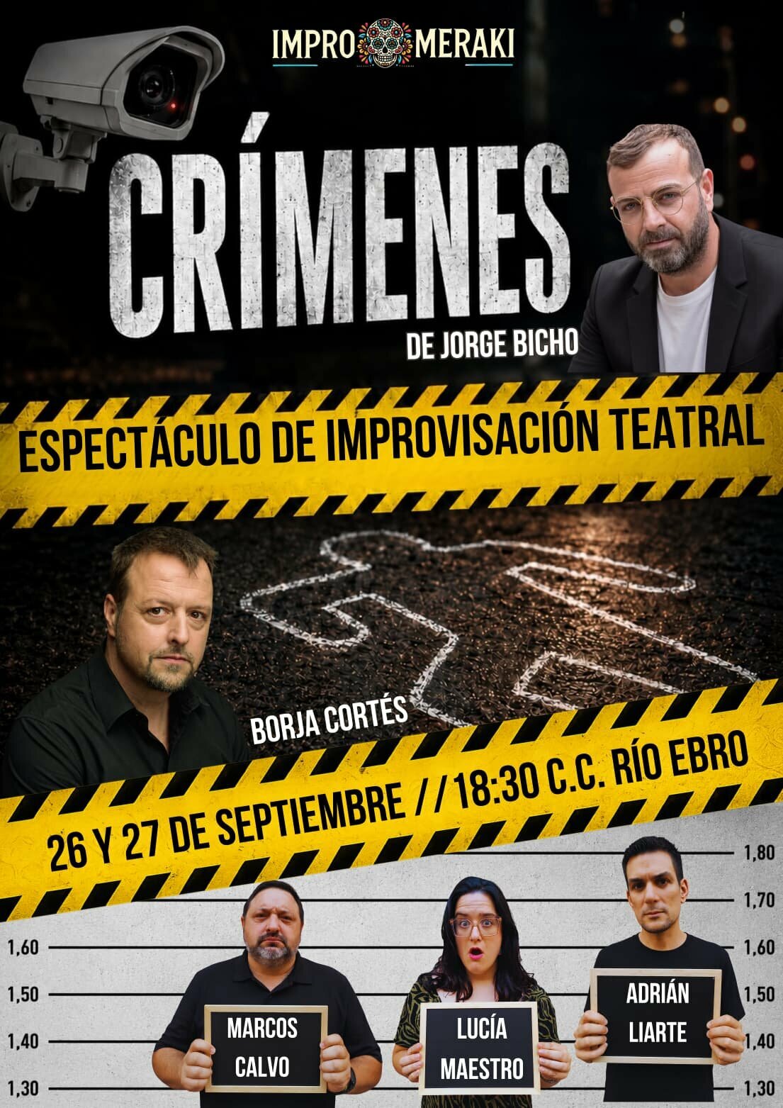 Crímenes: Teatro Improvisado en Zaragoza