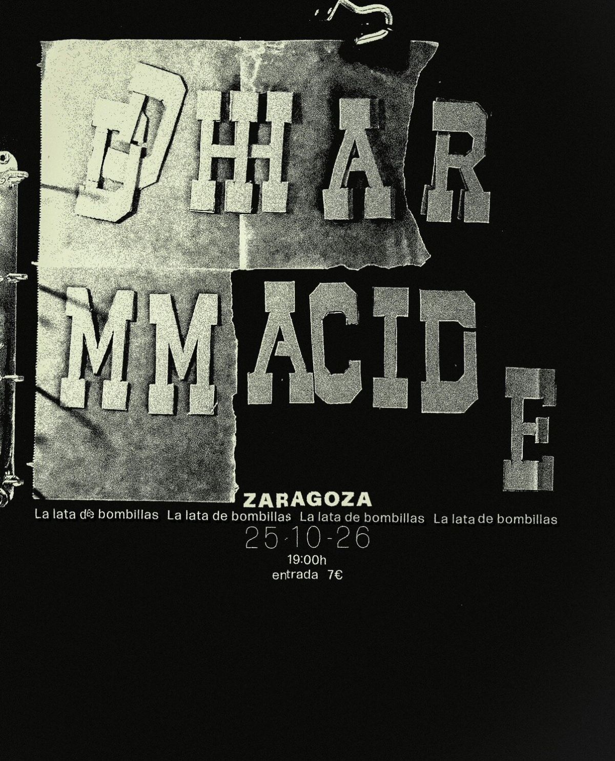 Concierto de Dharmacide en Zaragoza - 25 de octubre 2026