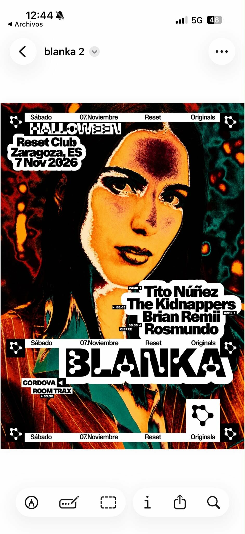 Blanka (Berlín) en Halloween'26 en Zaragoza