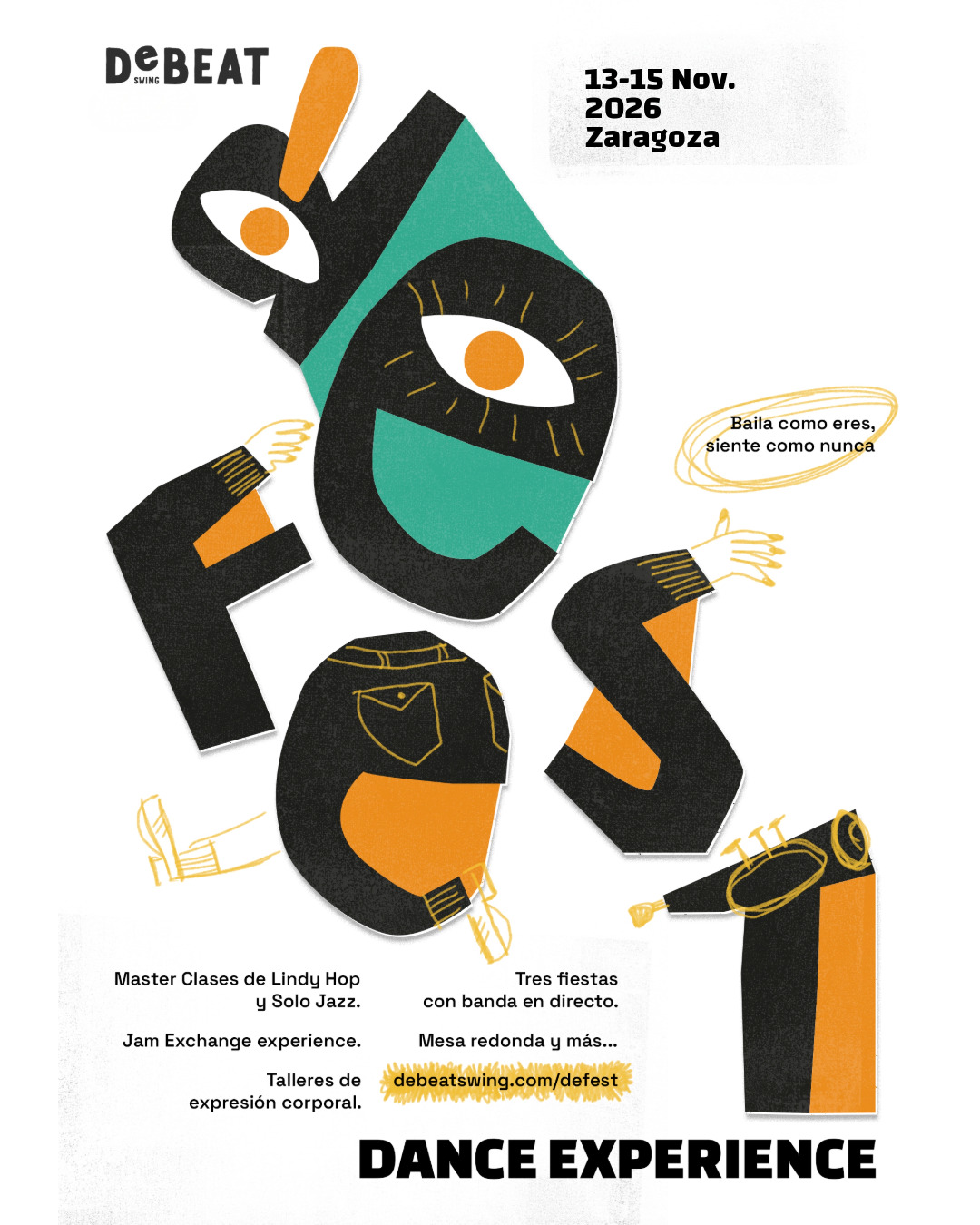DeFest 2026: Música en Zaragoza, 15 de noviembre