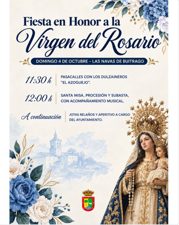 Fiesta Virgen del Rosario en Las Navas de Buitrago