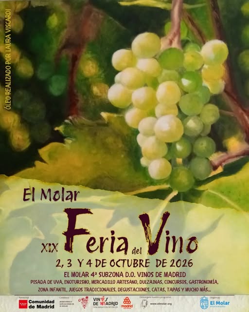 Descubre la XIX Feria del Vino en El Molar: 2 al 4 Oct