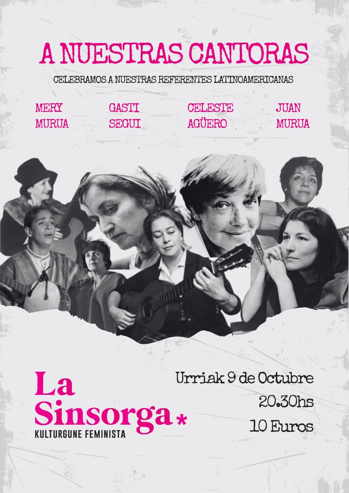 A Nuestras Cantoras en Bilbao: Concierto el 9 de octubre