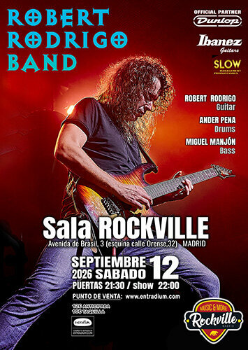 Concierto de Robert Rodrigo Band en Crazy Horse, Bilbao