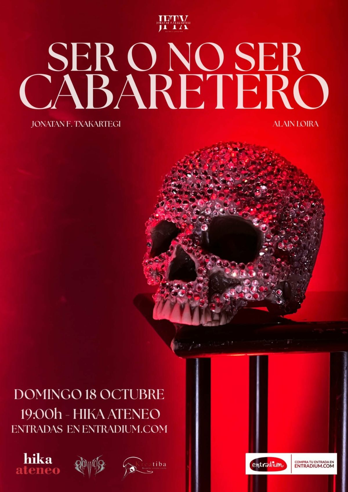 Teatro en Bilbao: Ser o no ser Cabaretero en Hika Ateneo