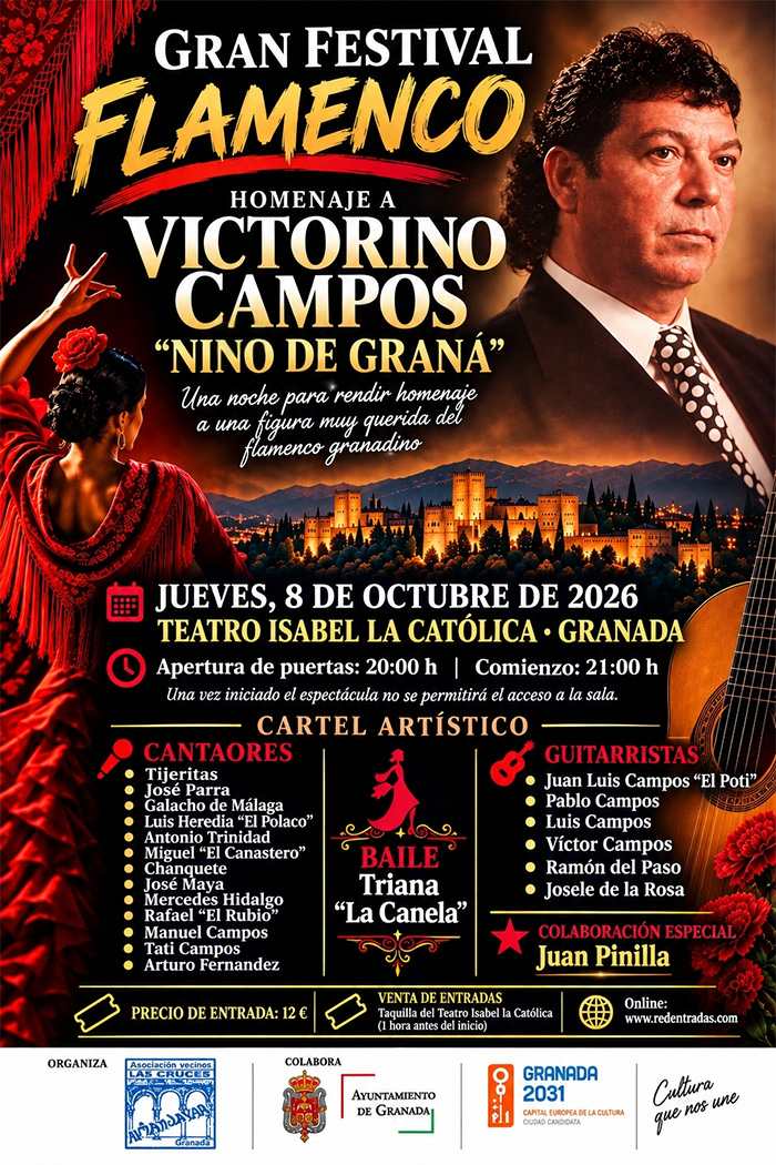 Festival Flamenco Homenaje a Nino en Granada