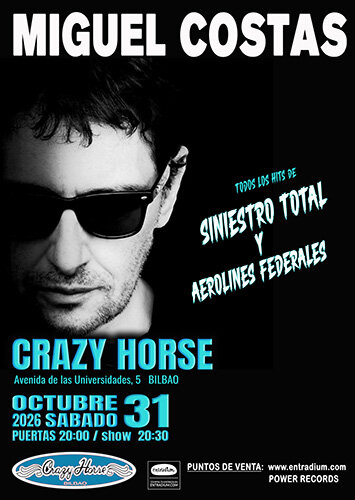 Concierto de Miguel Costas en Crazy Horse Bilbao