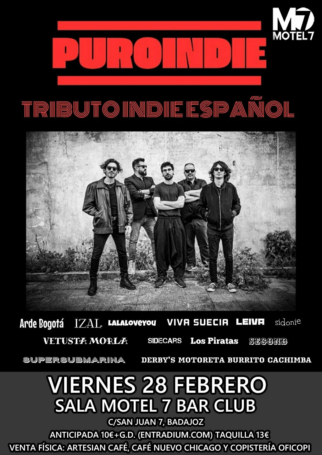 Concierto Puro Indie en la Sala Azkena de Bilbao