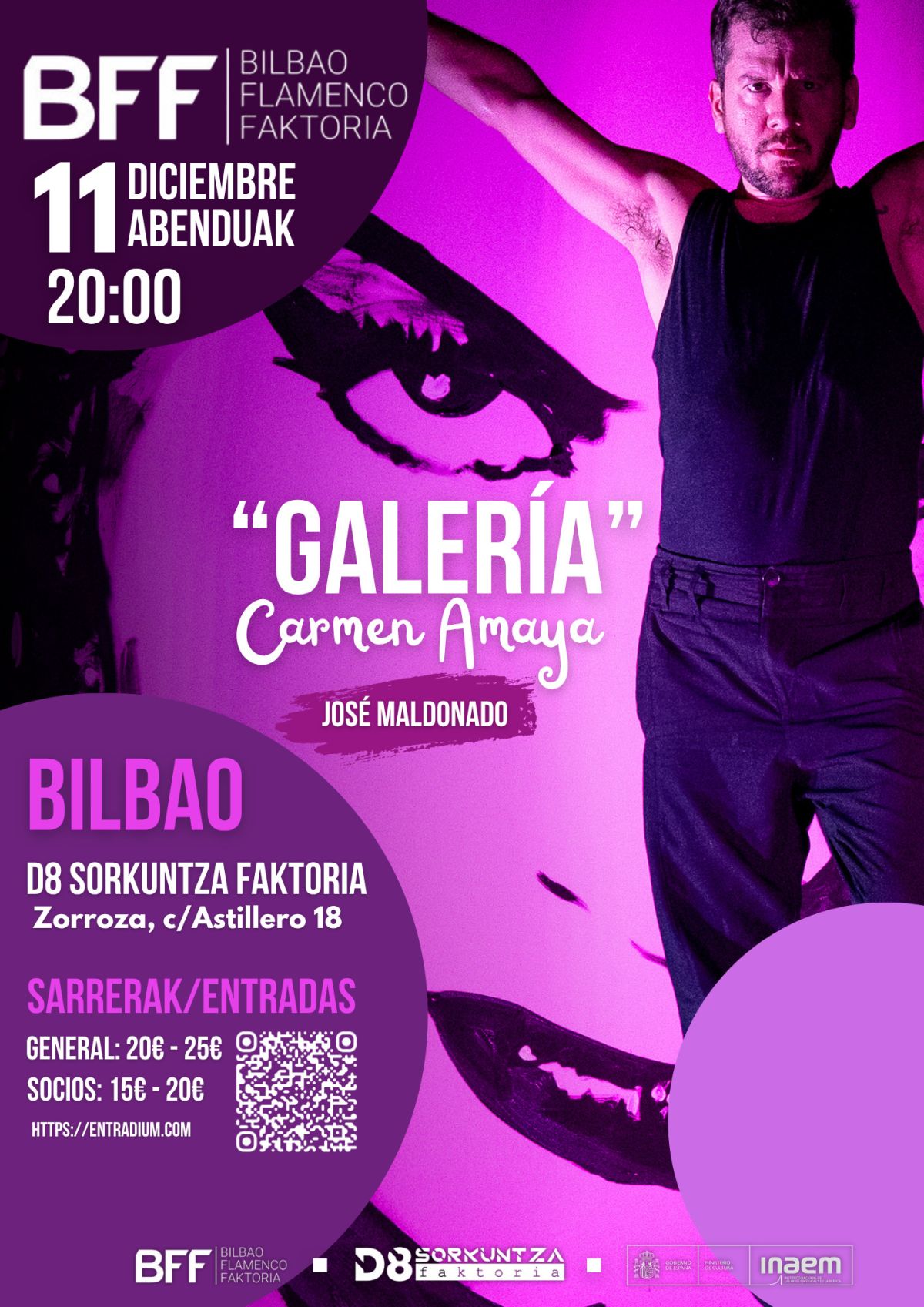 Galería Carmen Amaia en Bilbao el 11 de diciembre 2026