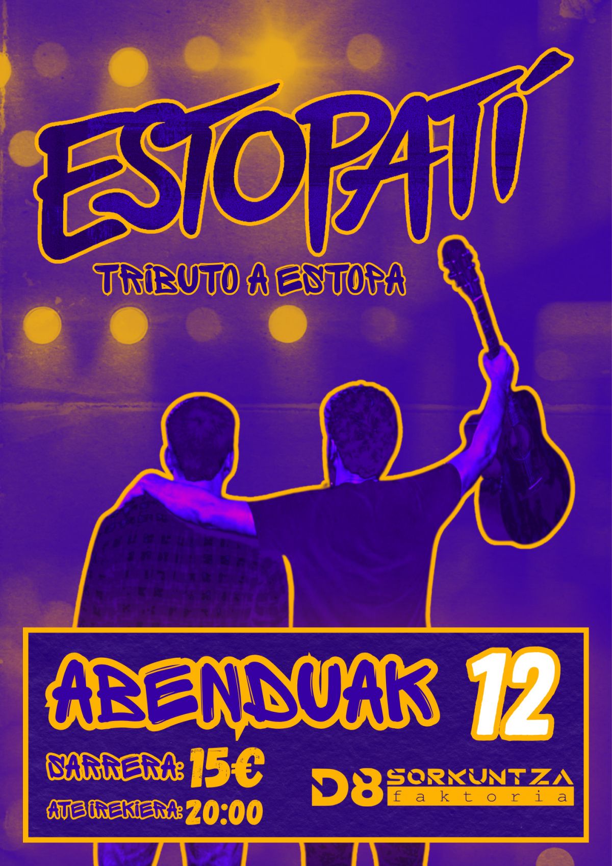 Estopatí: Tributo a Estopa en Bilbao - 12 Dic 2026