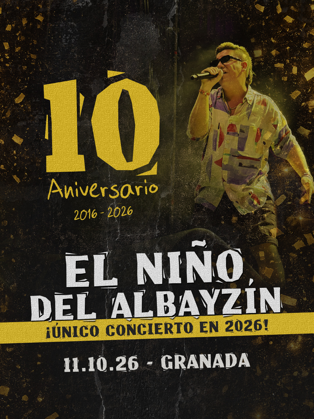 Concierto aniversario de El Niño del Albayzín en Granada