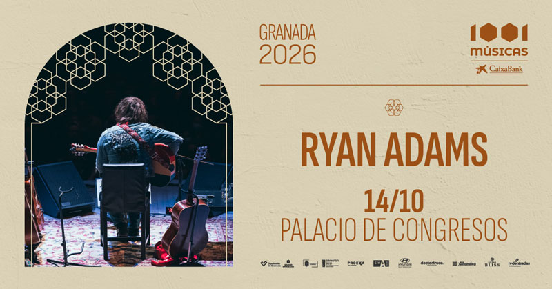 Ryan Adams en 1001 Músicas CaixaBank, Granada 2026