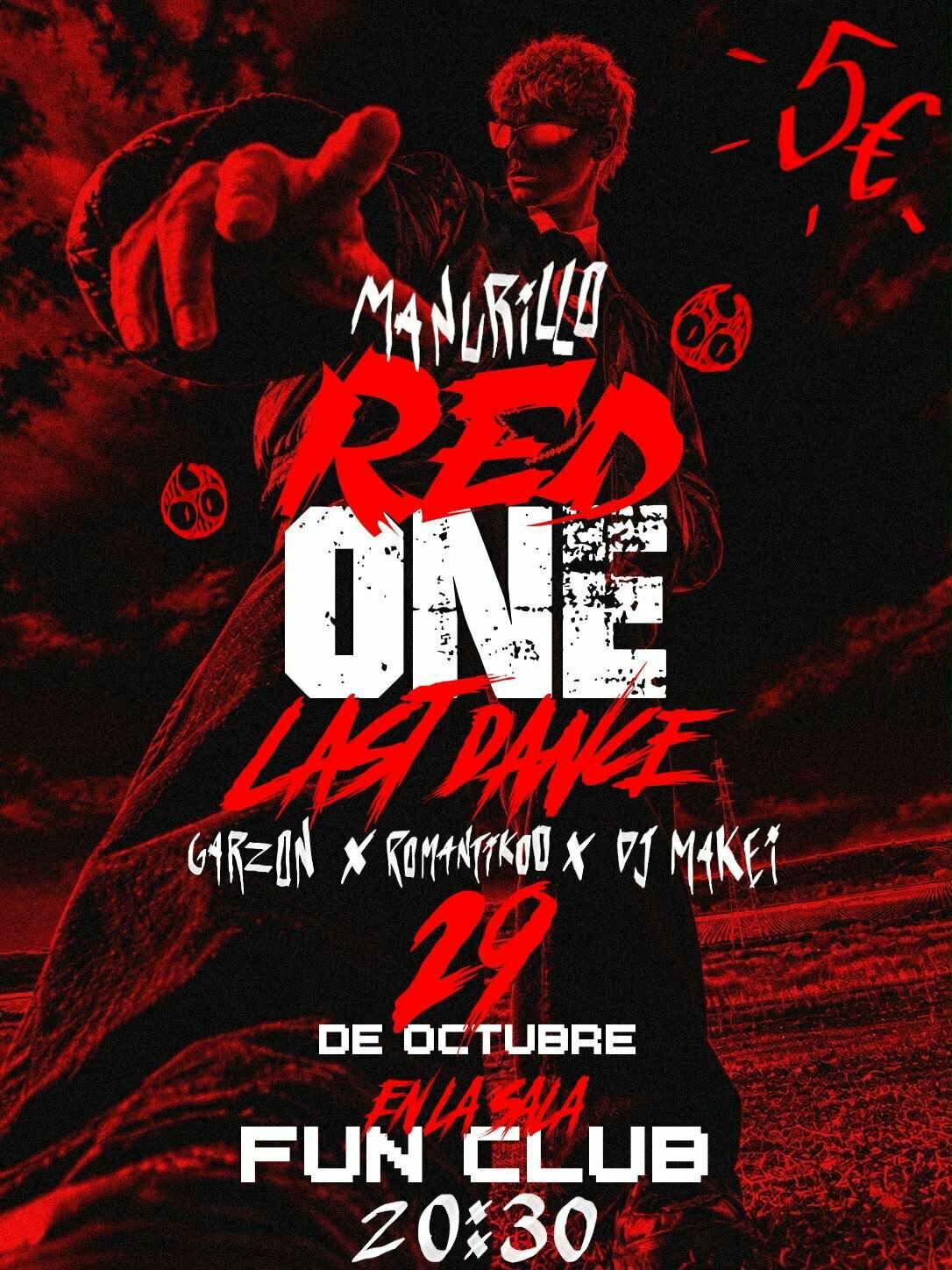 Concierto Red One Last Dance en Sevilla: 29 de octubre