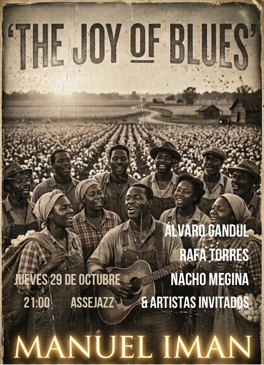 Manuel Imán: The Joy of Blues en Sevilla