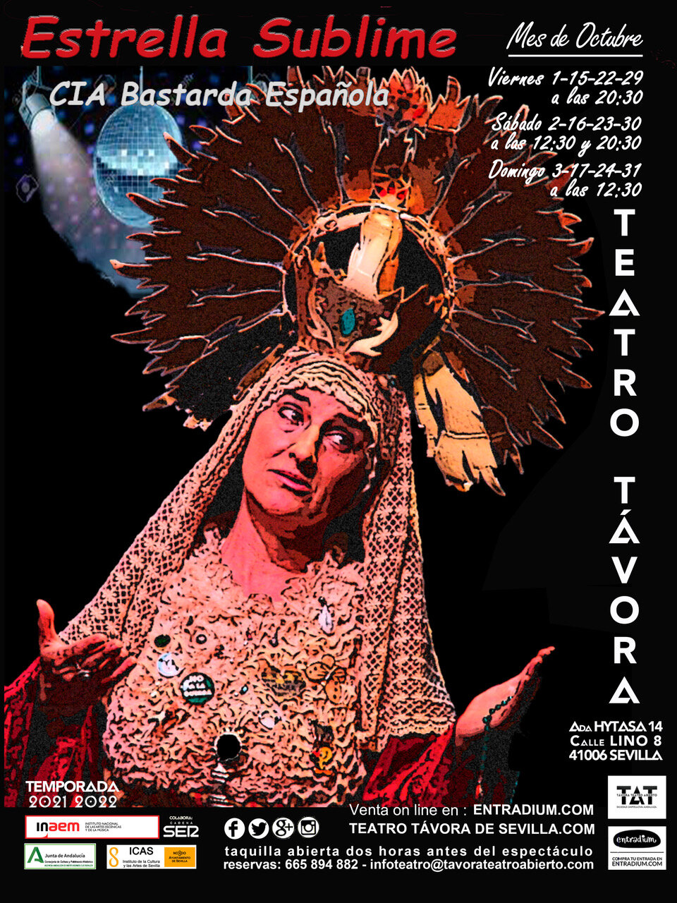 Estrella Sublime en Sevilla en el Teatro Salvador Távora