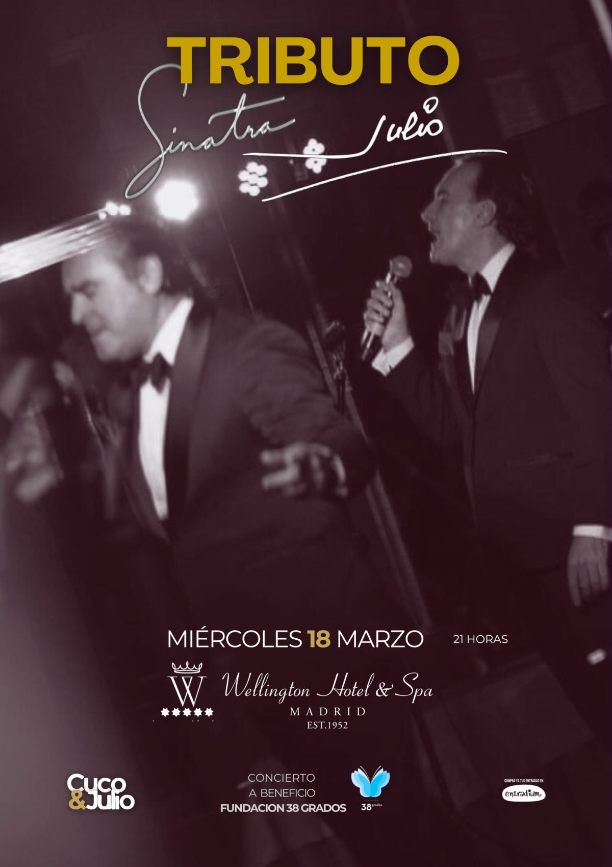 Tributo a Frank Sinatra y Julio Iglesias en Sevilla