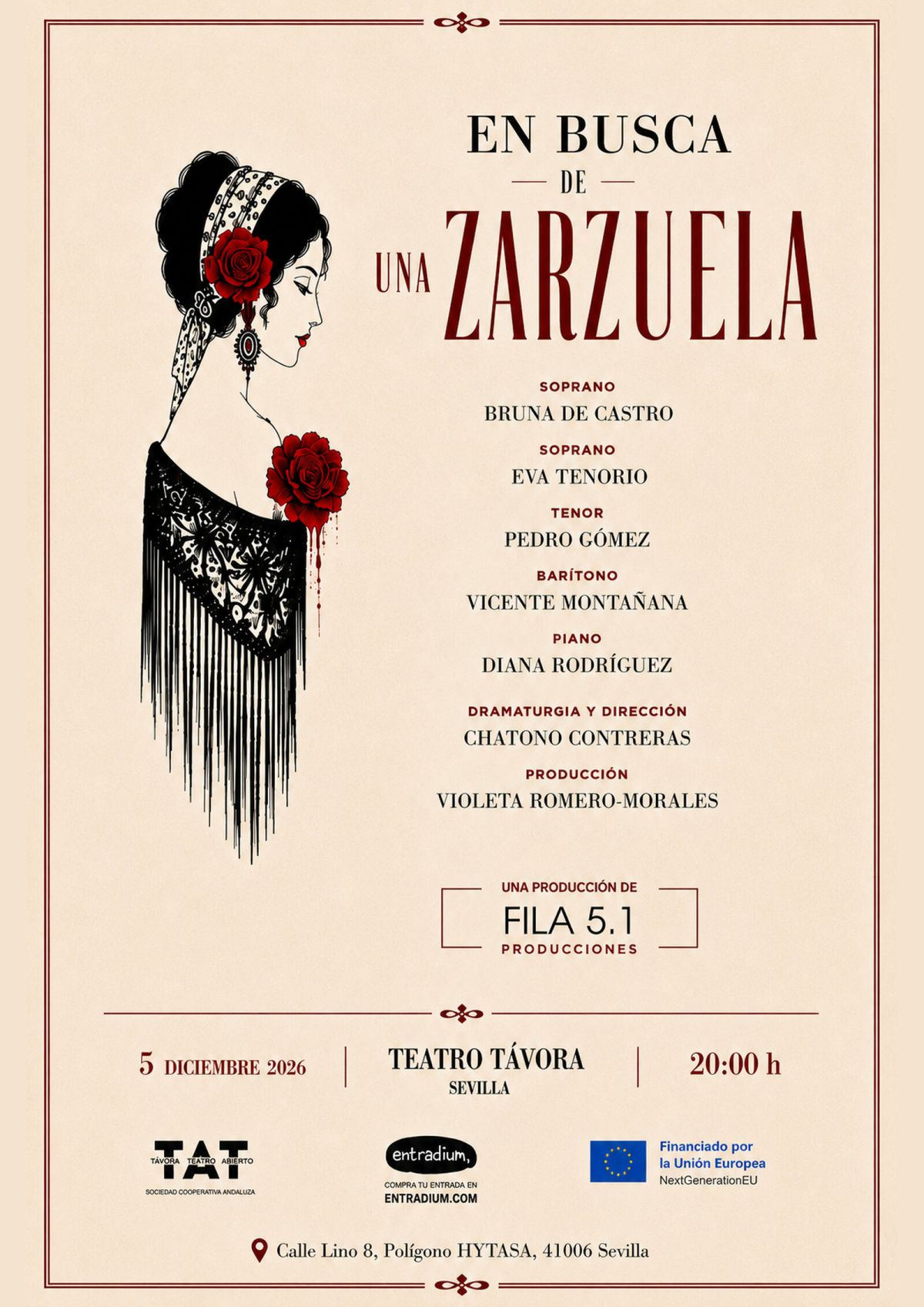 Buscando una Zarzuela en Sevilla - 5 de diciembre 2026