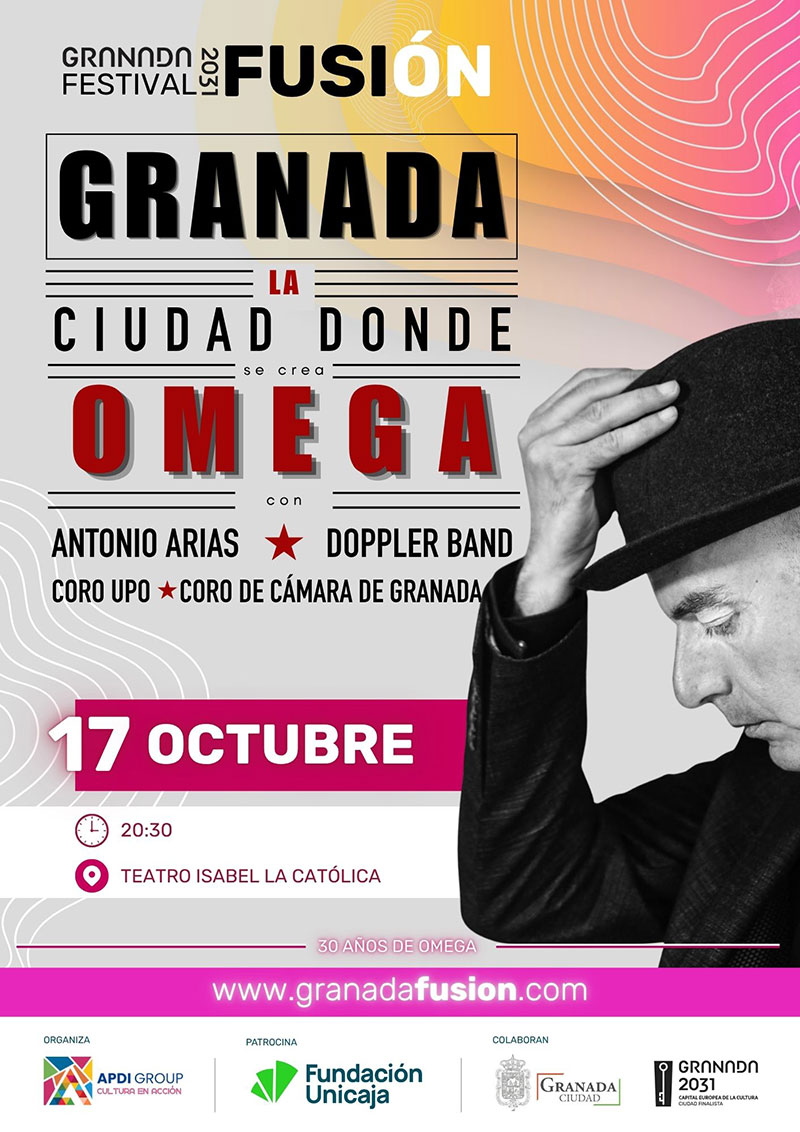Concierto único 'Omega' en el Teatro Isabel La Católica