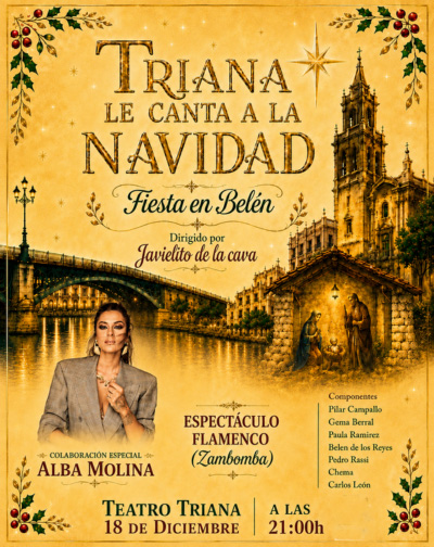 Triana le canta a la Navidad con Javielito en Sevilla