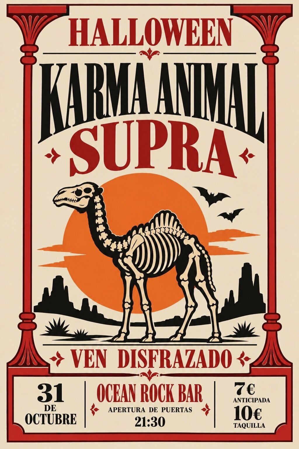 Karma Animal y Supra Halloween Party en Vigo