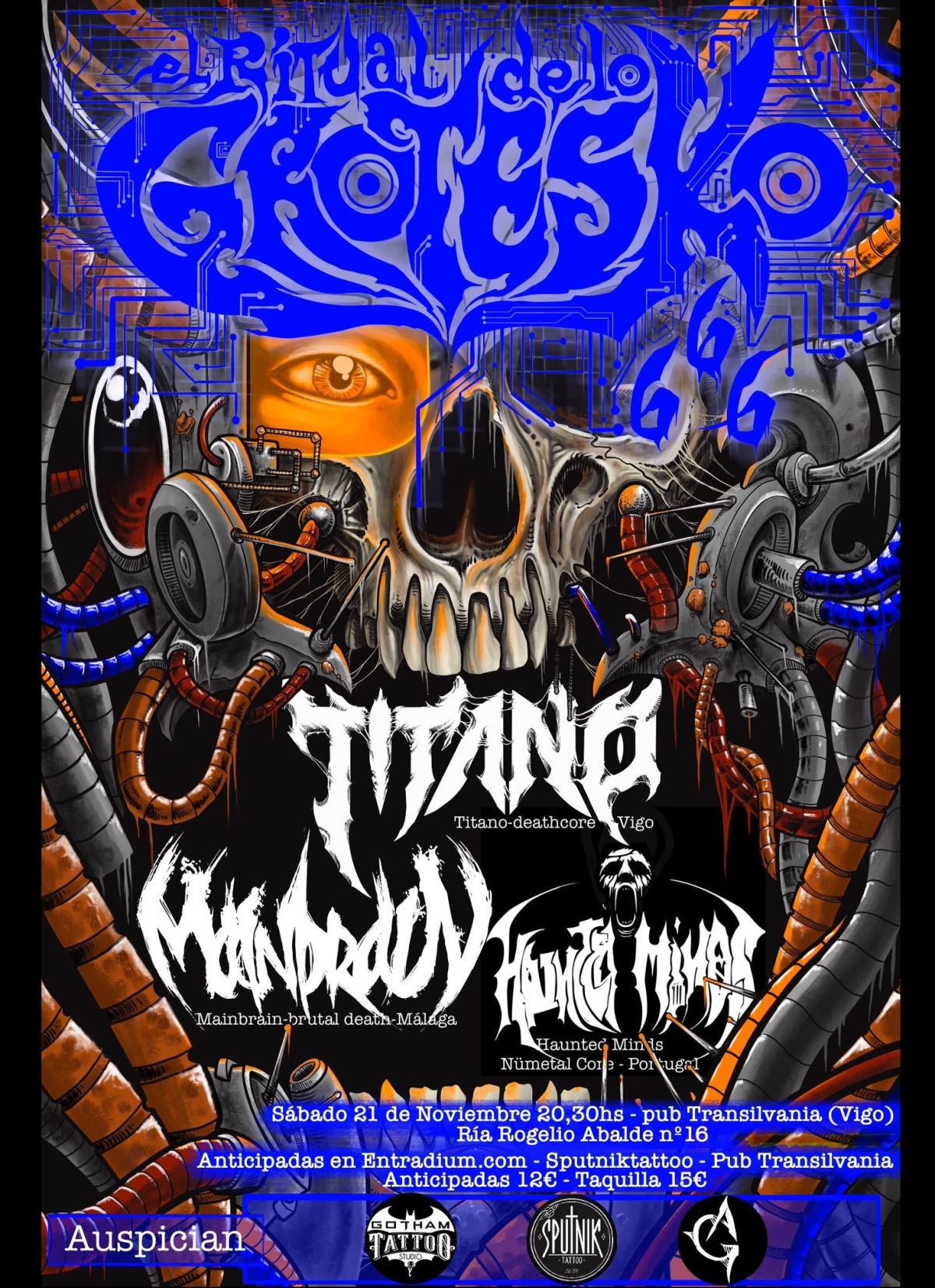 El Ritual de lo Grotesko 666 en Vigo: 21 de noviembre 2026