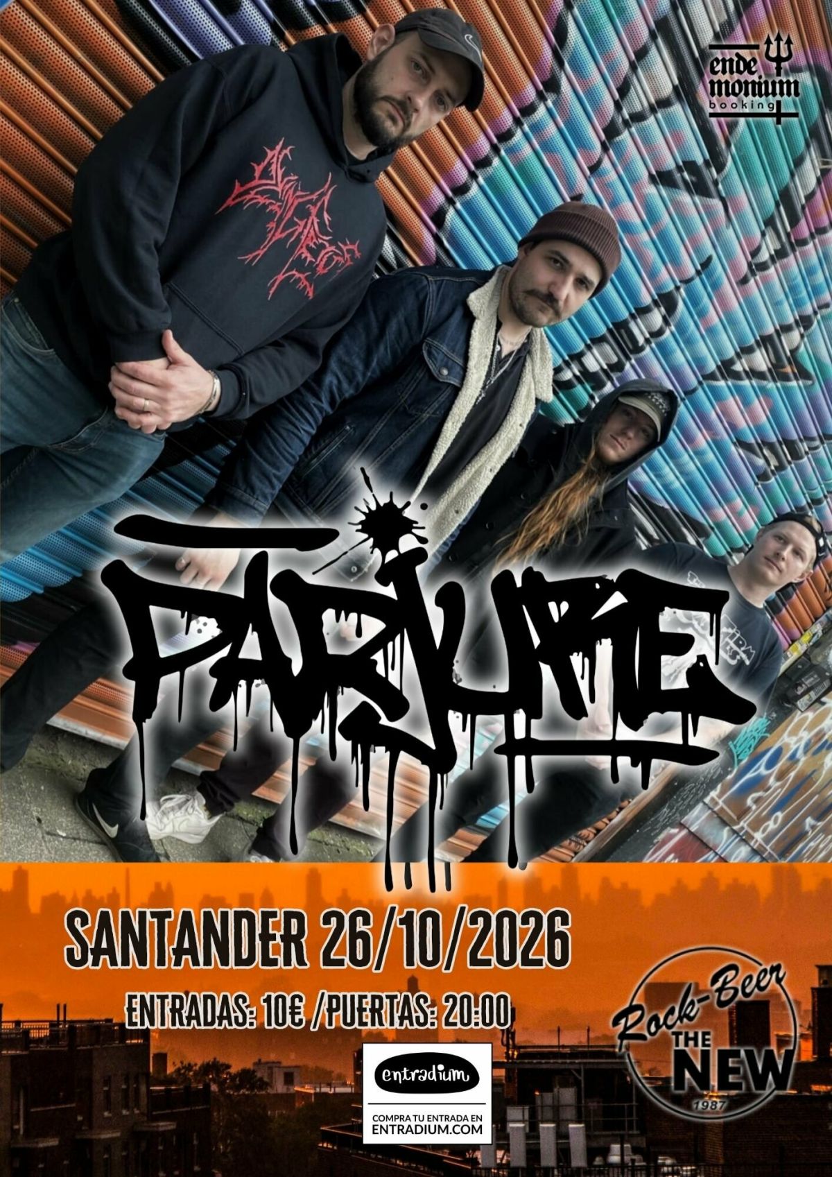 Concierto de Parjure en Santander - Rock Bear The New