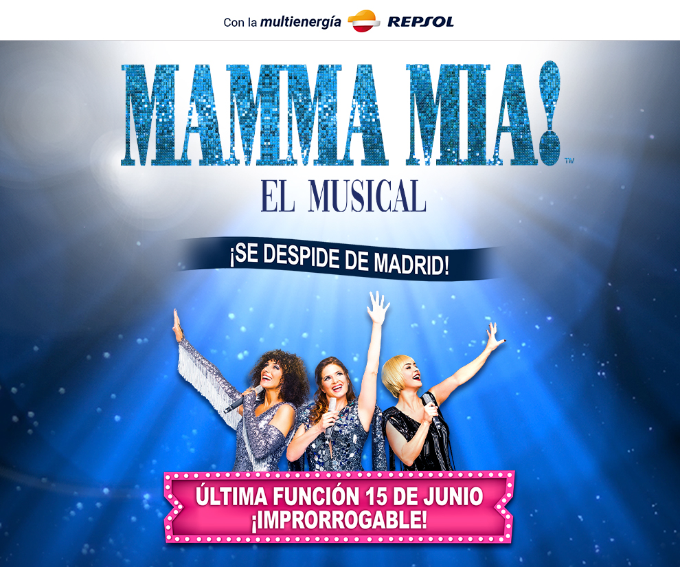 Musical Mamma Mía! en el Teatre Tívoli de Barcelona