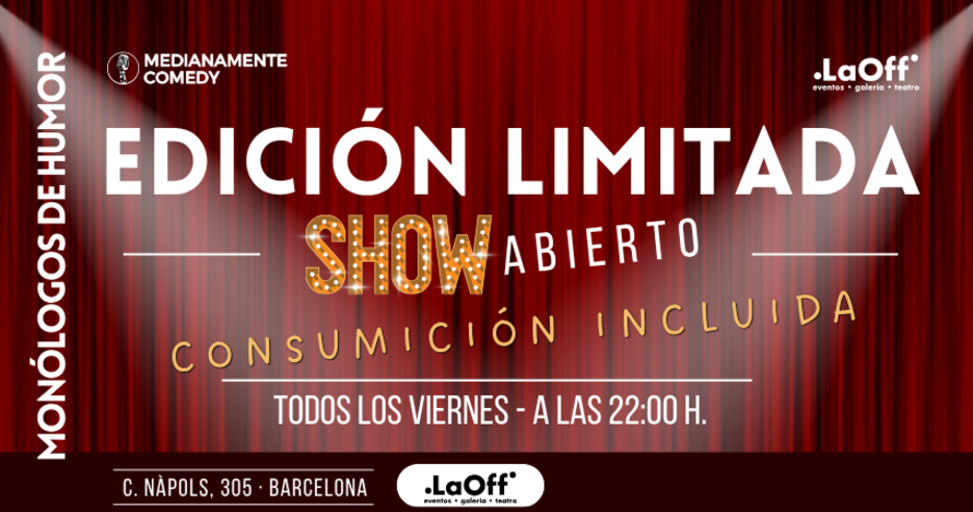 Edición Limitada: Teatro en Barcelona, 9 de octubre
