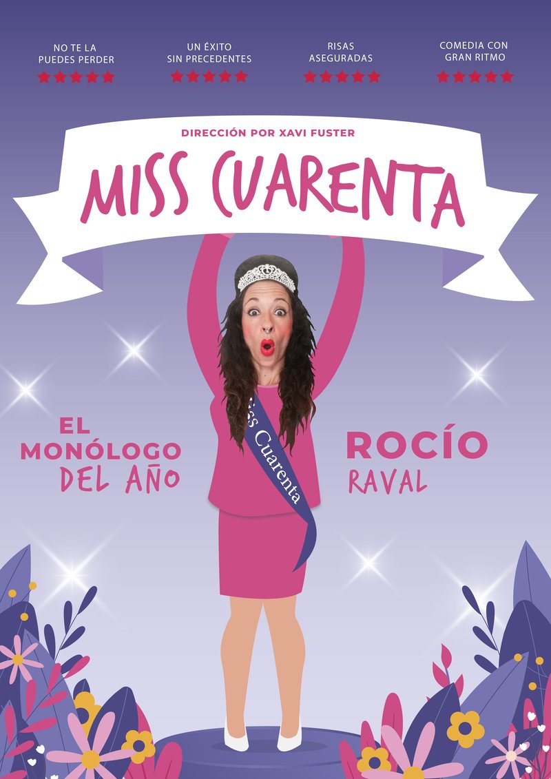Miss Cuarenta: Rocío Raval en Barcelona, 2026