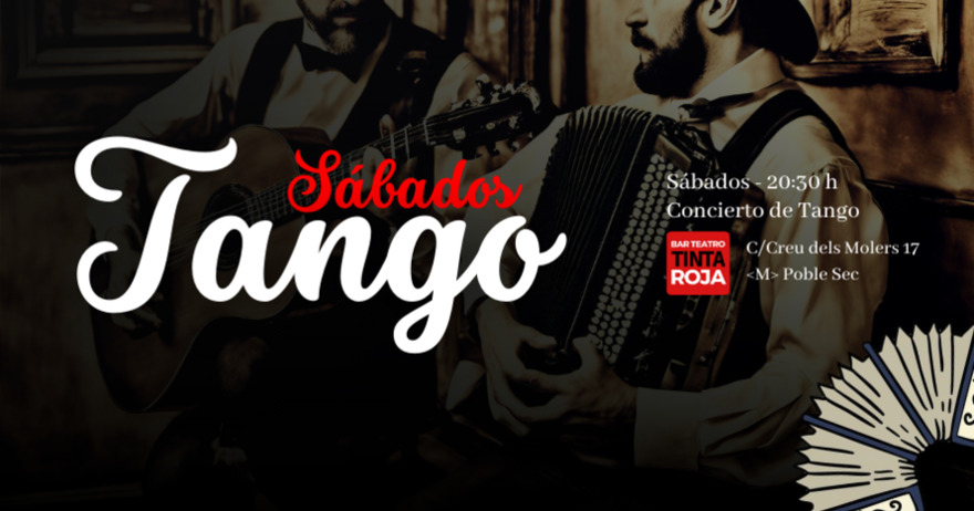 Concierto de Tango y Tapeo en Tinta Roja, Barcelona
