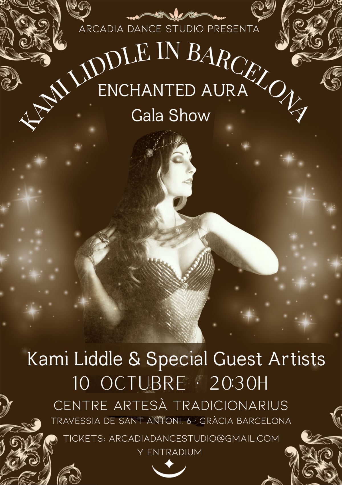 Kami Liddle en Barcelona: Enchanted Aura Gala Show