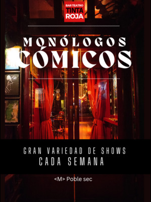 Monólogos en el Tinta Roja, Barcelona 2026