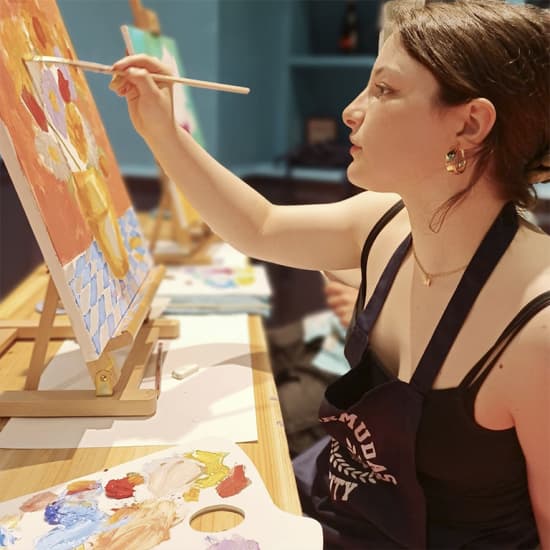 Pintura y vermut en Barcelona: Arte con sabor y diversión