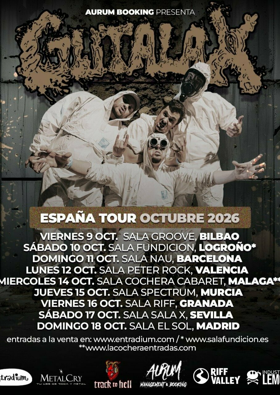 Gutalax en concierto en Sala La Nau, Barcelona
