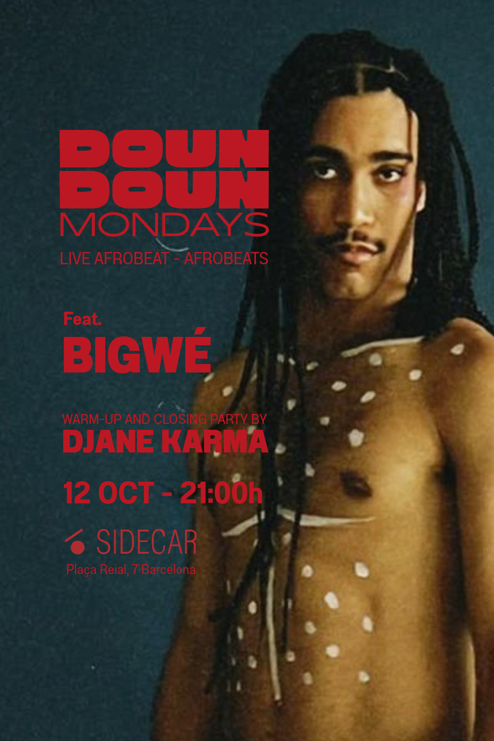 Doun Doun Mondays con Bigwé en Sala Sidecar, Barcelona