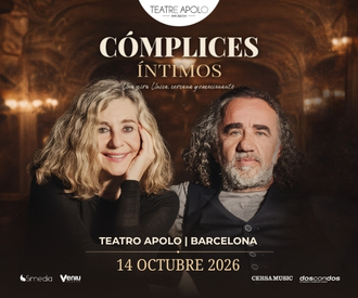 Concierto de Cómplices en Barcelona - 14 de octubre 2026
