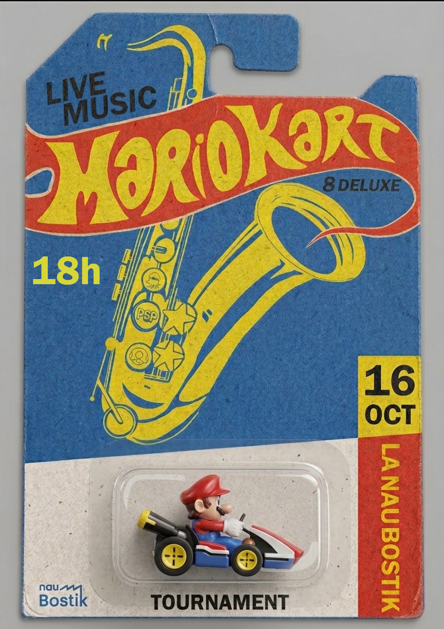 Mario Kart Live Music Tournament en Barcelona