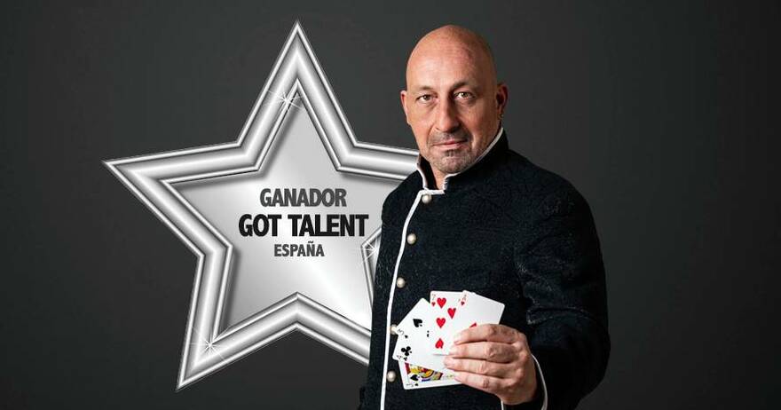 La magia del ganador de Got Talent en Barcelona