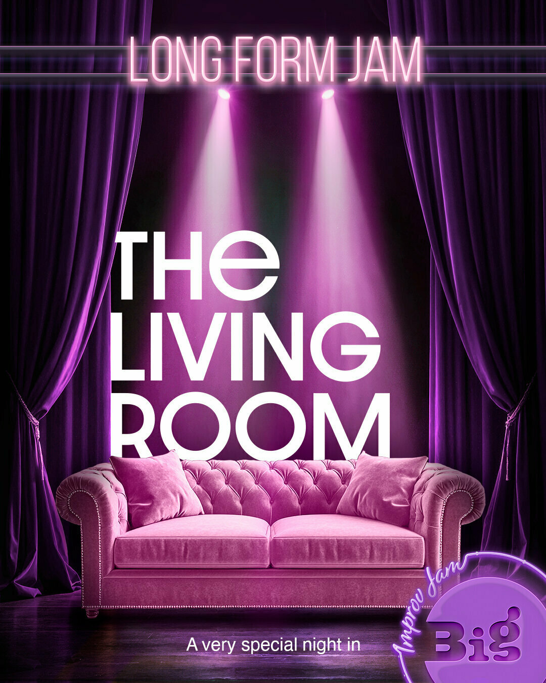 The Living Room: Improv Jam en Barcelona, 16 octubre