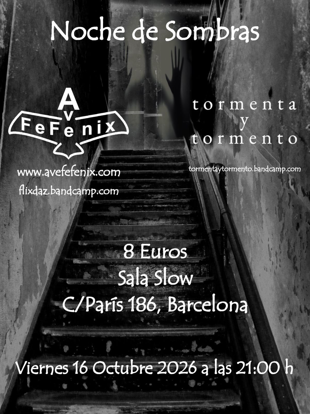 AveFeFénix y Tormenta y Tormento en Barcelona