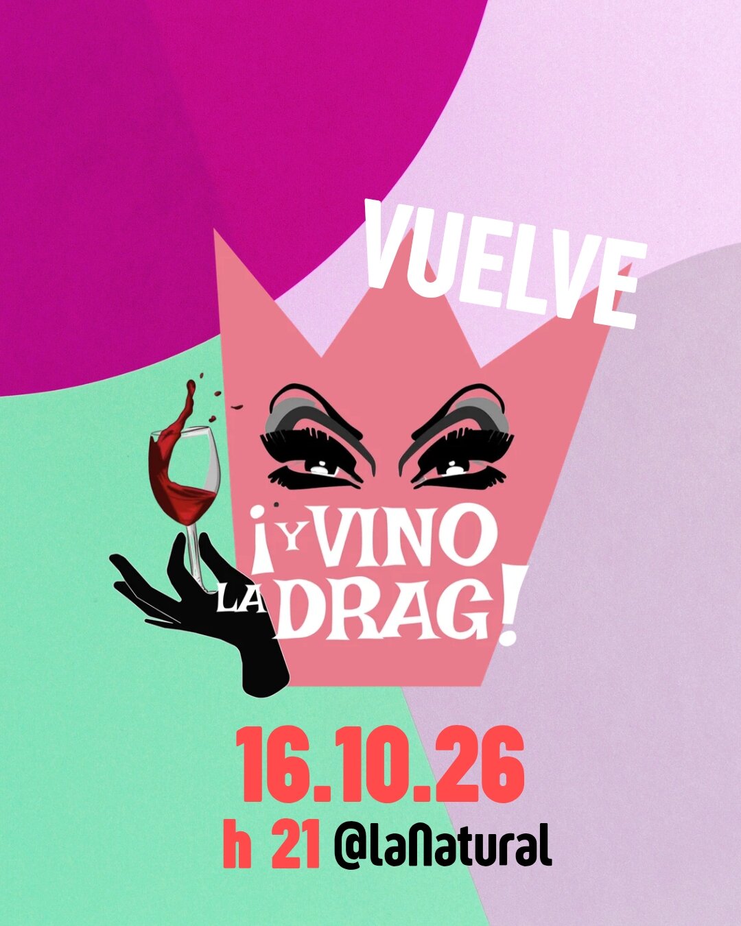 ¡Y vino la drag! en Barcelona el 16 de octubre
