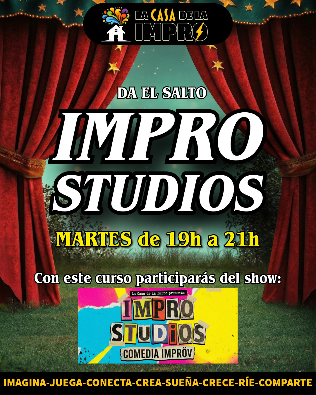 Comedia Impröv en La Casa dels Contes, Barcelona